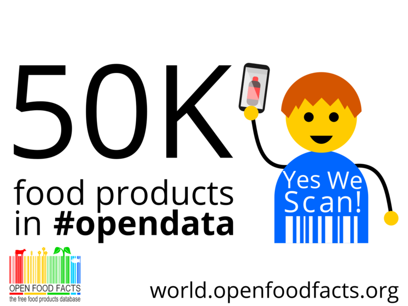 50k food products in open data and a worldwide scan party!