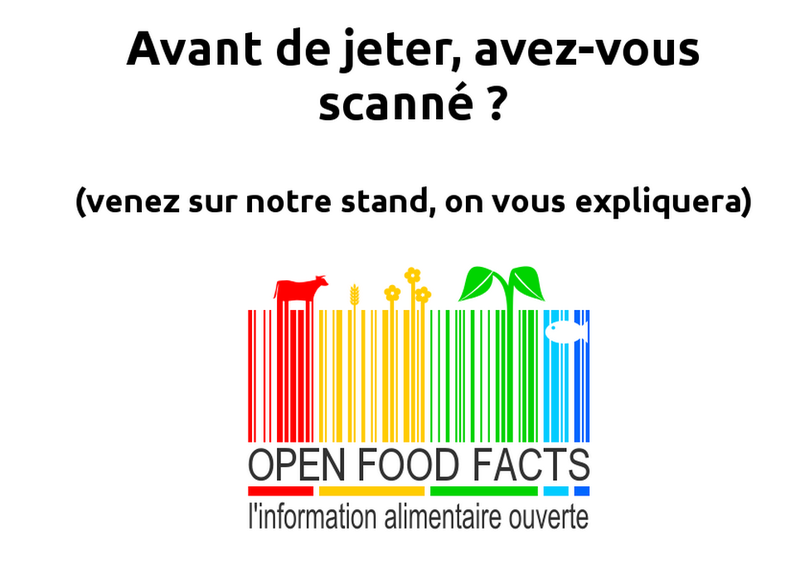 Open Food Facts présent à Vosges Opération Libre