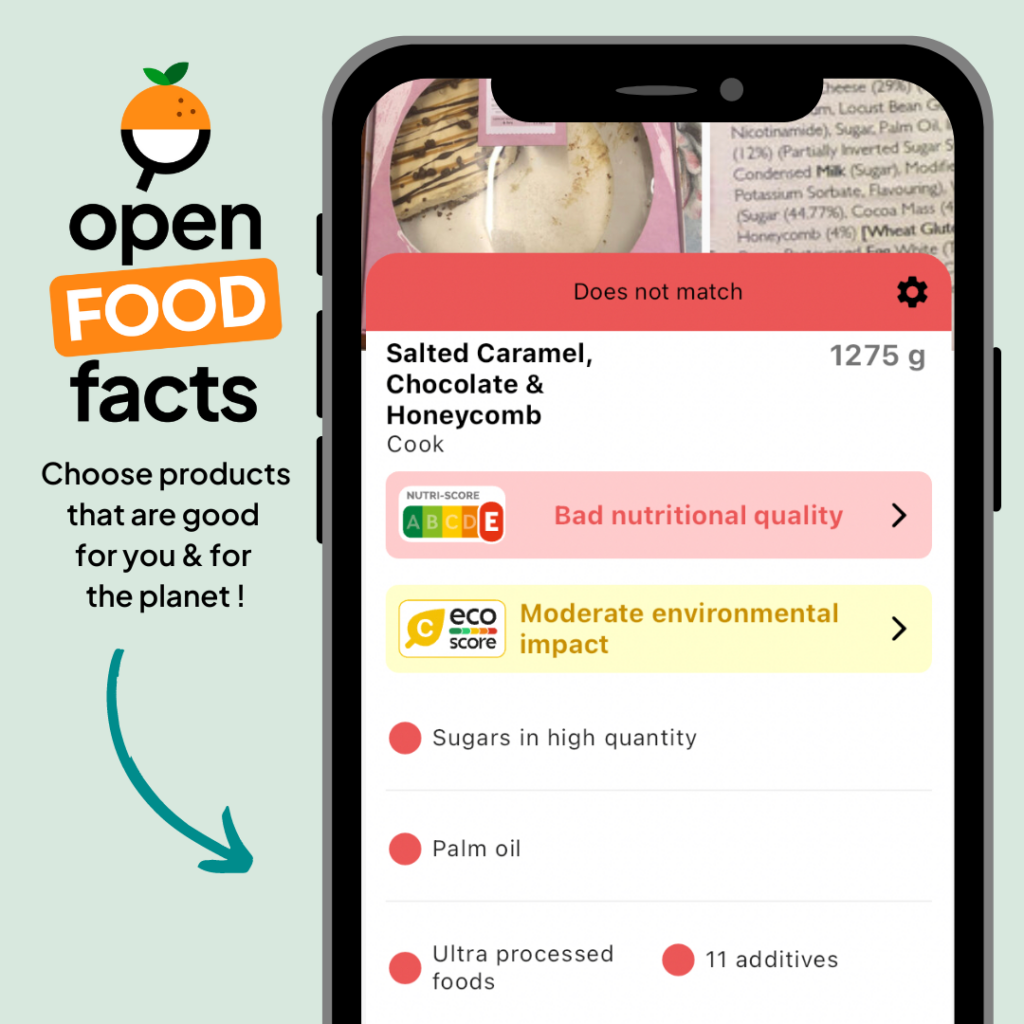 Nutri-Score in Open Food Facts