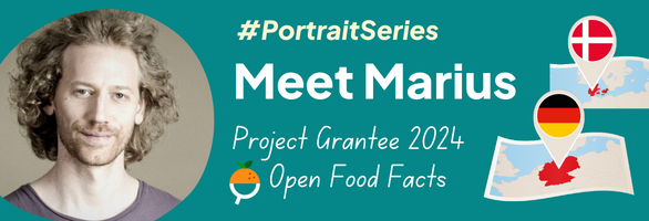 Marius project grantee open food facts